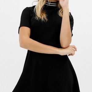 BLACK DRESS open back